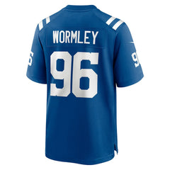 Chris Wormley Indianapolis Colts Team Game Jersey Royal - Nike