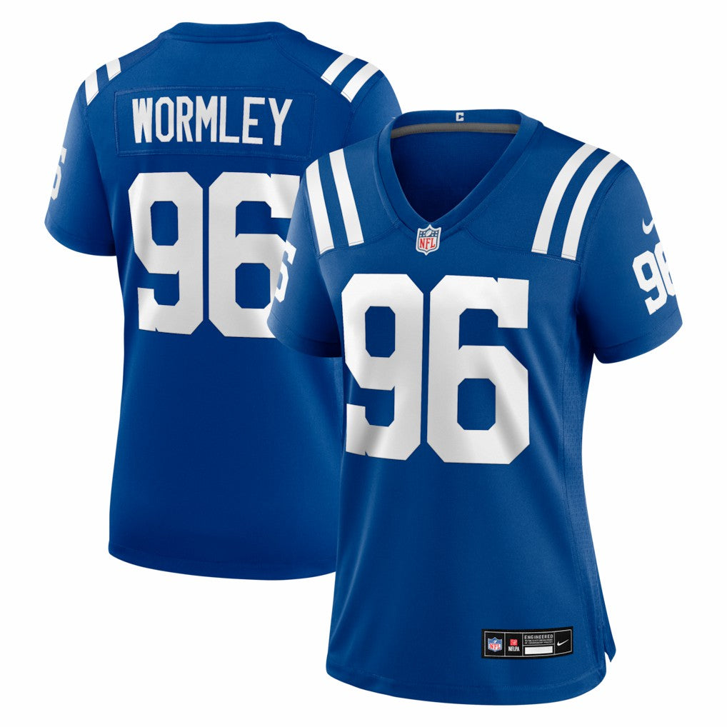 Chris Wormley Indianapolis Colts Women's Team Game Jersey Royal - Nike