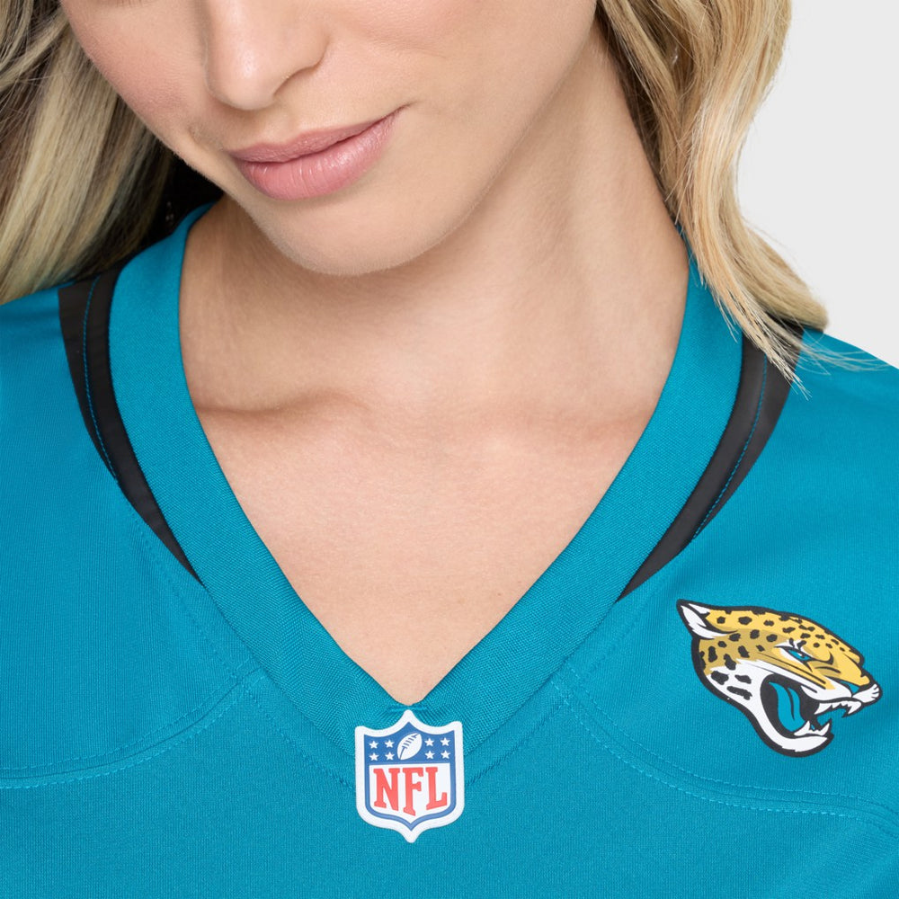 Carter Bradley Jacksonville Jaguars Women's Team Game Jersey Teal - Nike