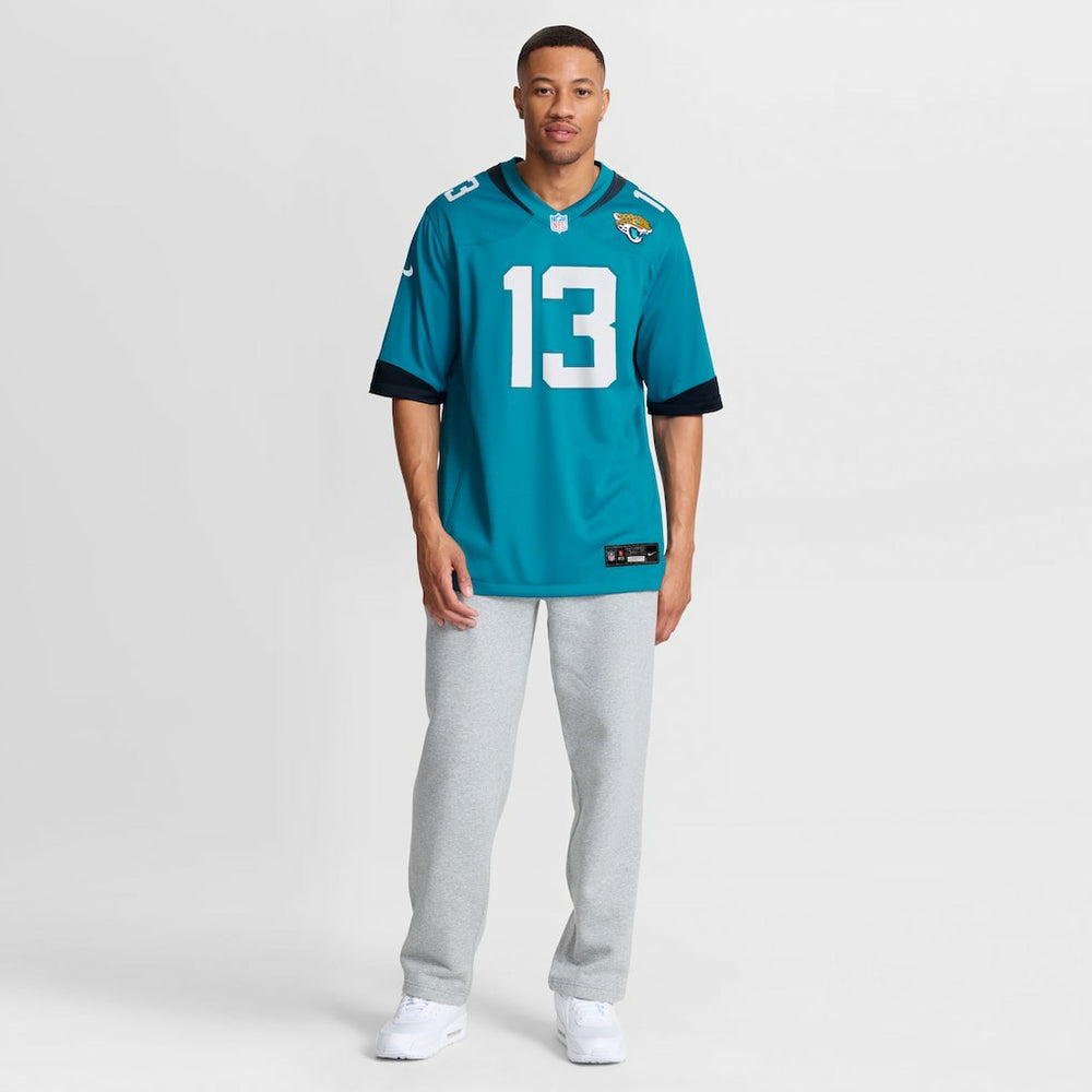 Tim Jones Jacksonville Jaguars Team Game Jersey Teal - Nike