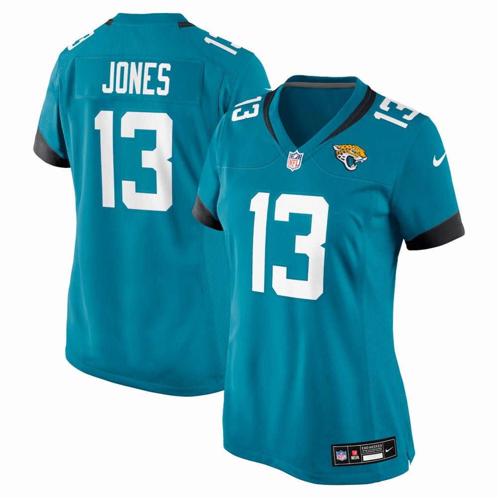 Tim Jones Jacksonville Jaguars Women's Team Game Jersey Teal - Nike