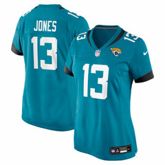 Tim Jones Jacksonville Jaguars Women's Team Game Jersey Teal - Nike