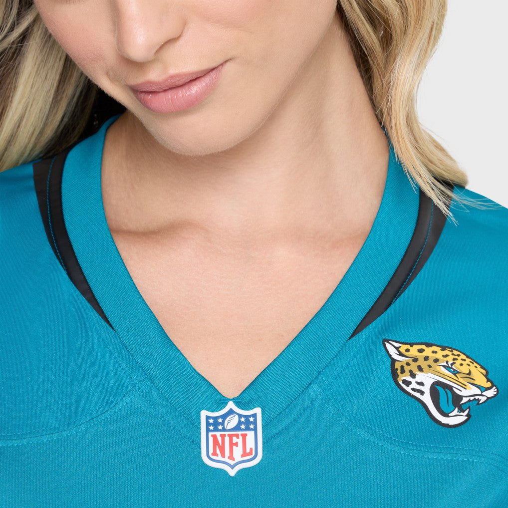 Tim Jones Jacksonville Jaguars Women's Team Game Jersey Teal - Nike