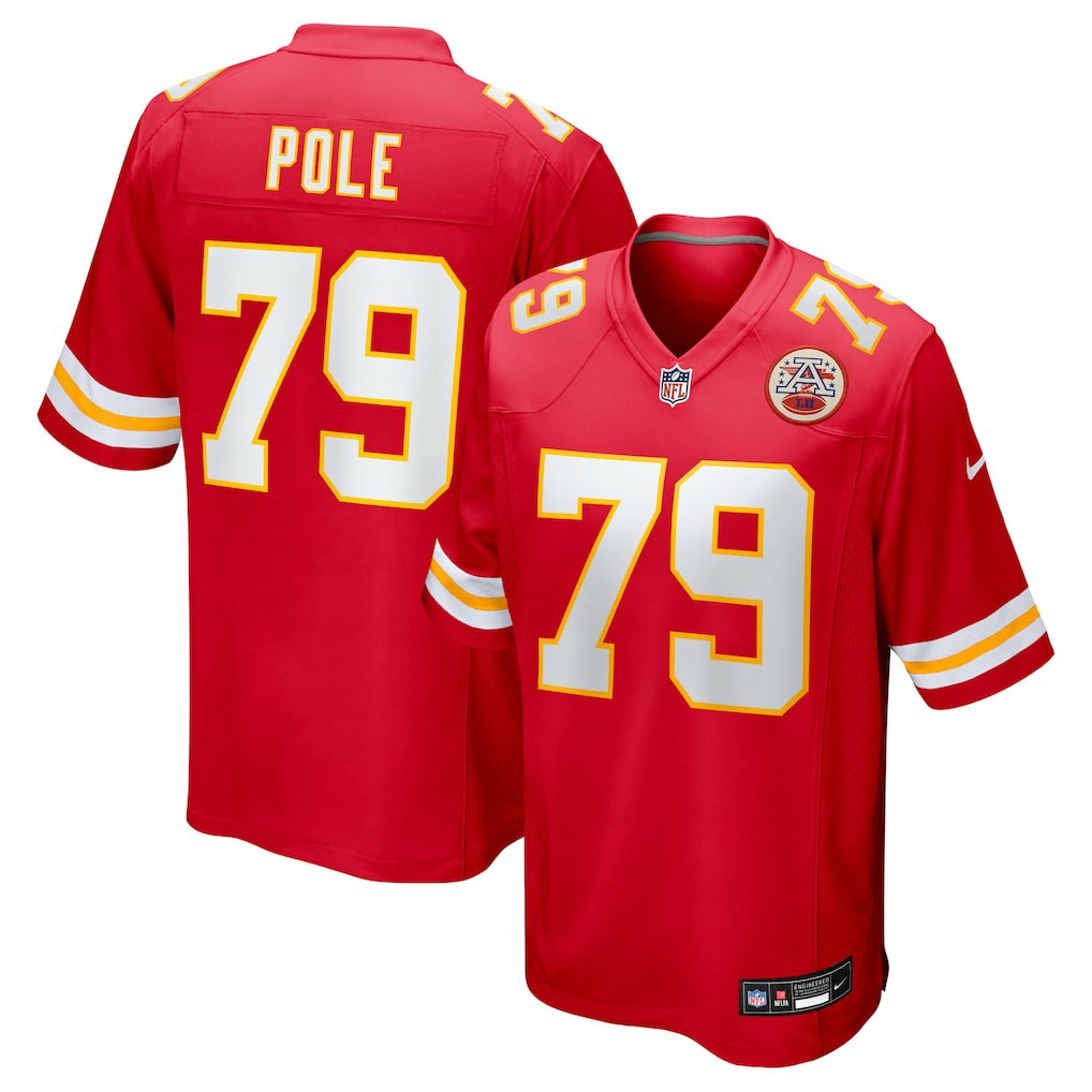 Esa Pole Kansas City Chiefs Team Game Jersey Red - Nike