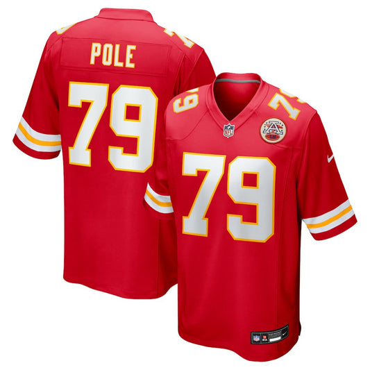 Esa Pole Kansas City Chiefs Team Game Jersey - Red | NFL Jerseys
