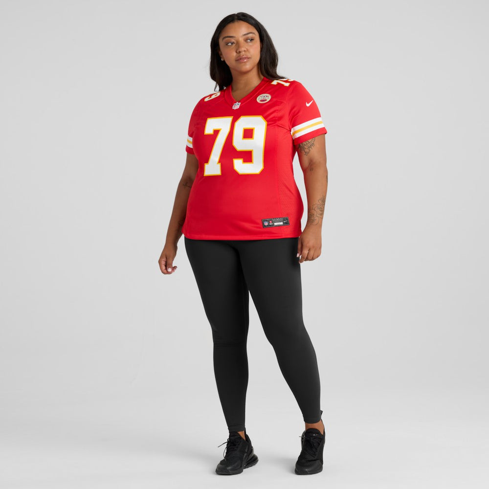 Esa Pole Kansas City Chiefs Women's Team Game Jersey Red - Nike