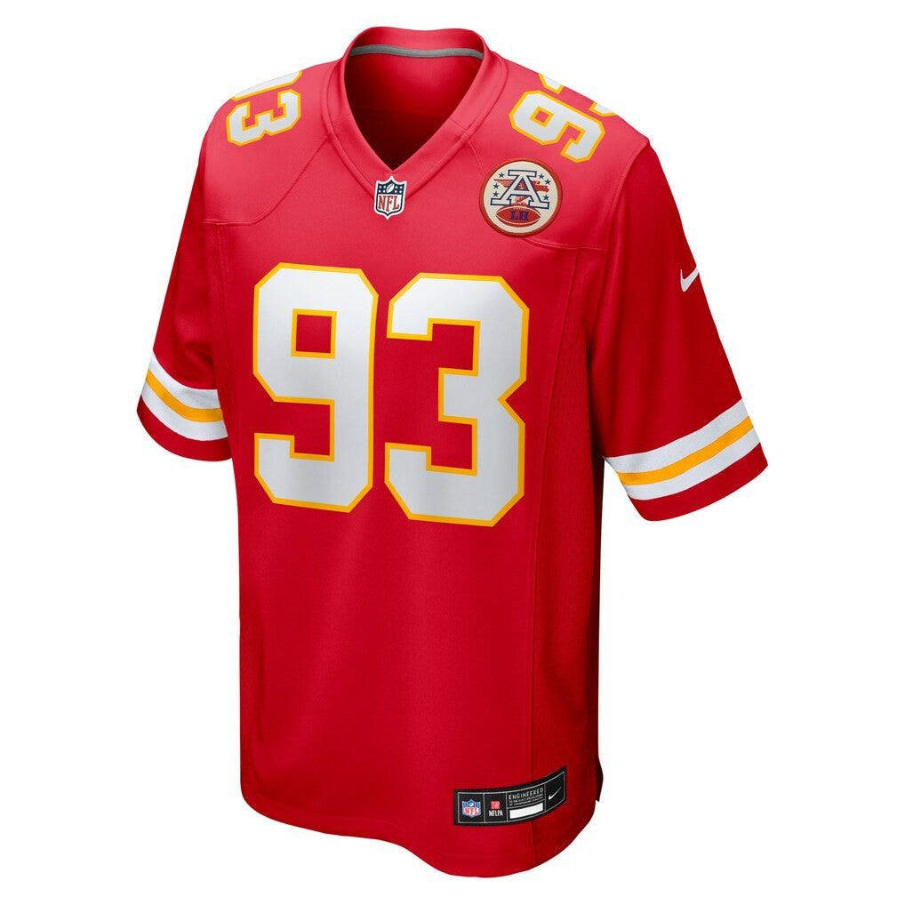 Zacch Pickens Kansas City Chiefs Team Game Jersey Red - Nike