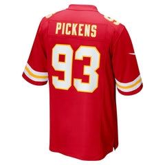 Zacch Pickens Kansas City Chiefs Team Game Jersey Red - Nike