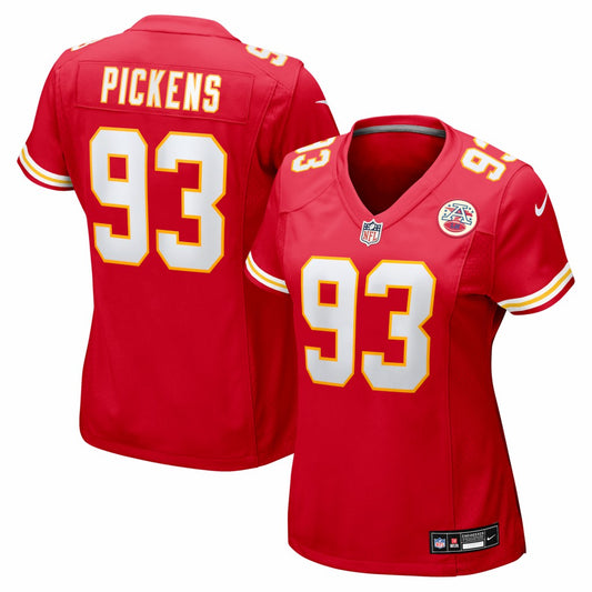 Zacch Pickens Kansas City Chiefs Women's Team Game Jersey - Red | NFL Jerseys