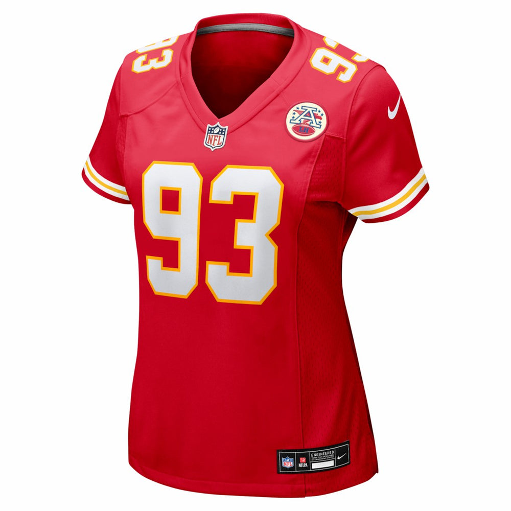 Zacch Pickens Kansas City Chiefs Women's Team Game Jersey Red - Nike