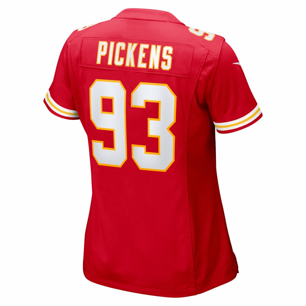 Zacch Pickens Kansas City Chiefs Women's Team Game Jersey Red - Nike