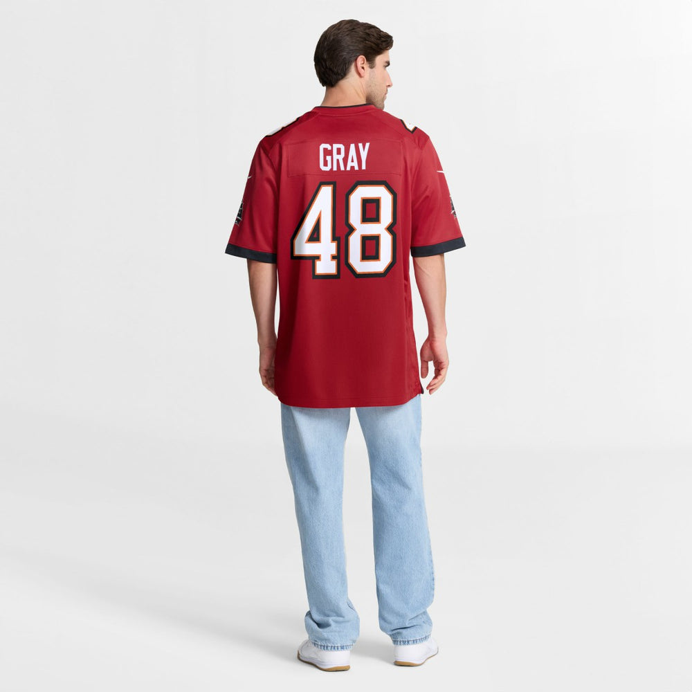 JT Gray Tampa Bay Buccaneers Team Game Jersey Red - Nike
