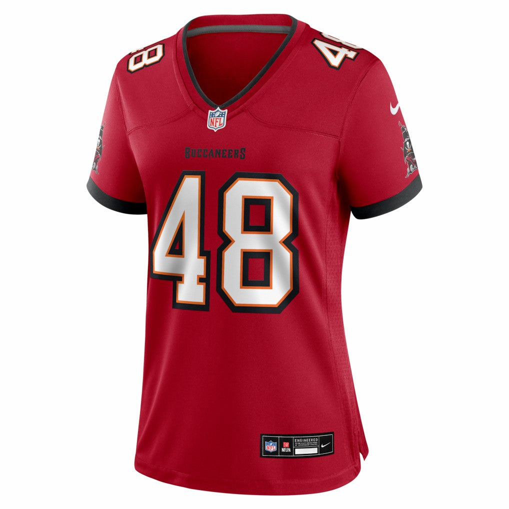JT Gray Tampa Bay Buccaneers Women's Team Game Jersey - Red | NFL Jerseys
