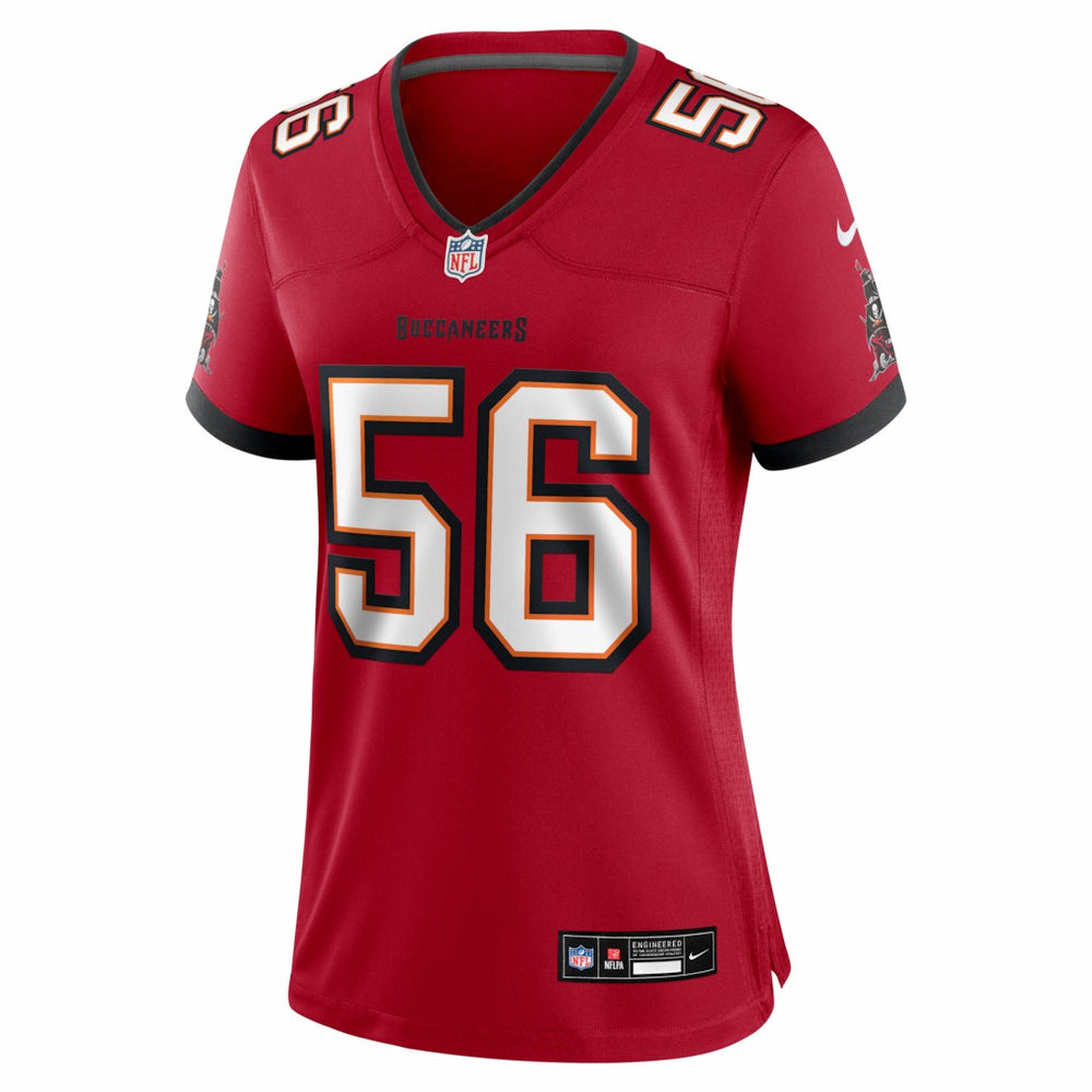 Benton Whitley Tampa Bay Buccaneers Women's Team Game Jersey Red - Nike