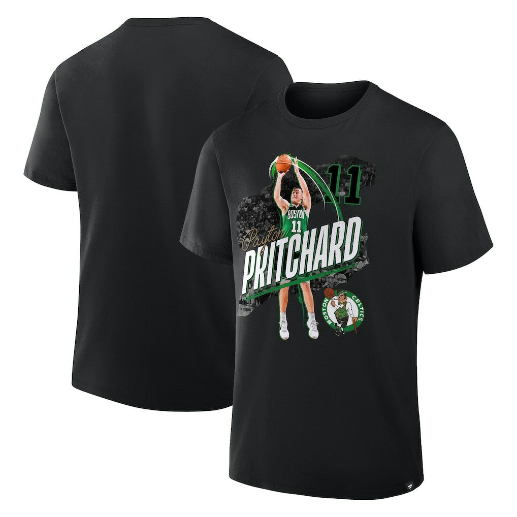 NBA - Payton Pritchard Boston Celtics Start of Season T-Shirt - Black