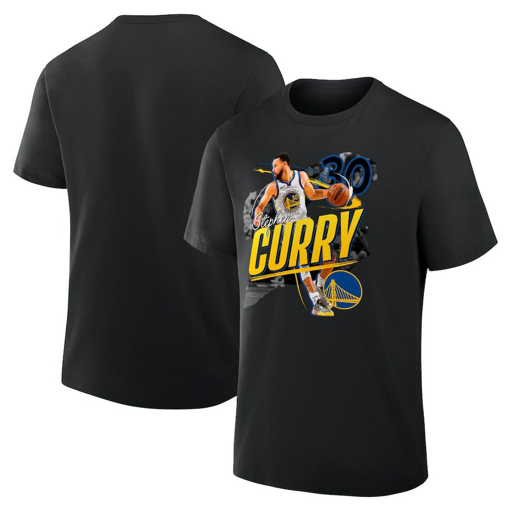 NBA - Stephen Curry Golden State Warriors Start of Season T-Shirt - Black