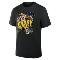 NBA - Stephen Curry Golden State Warriors Start of Season T-Shirt - Black