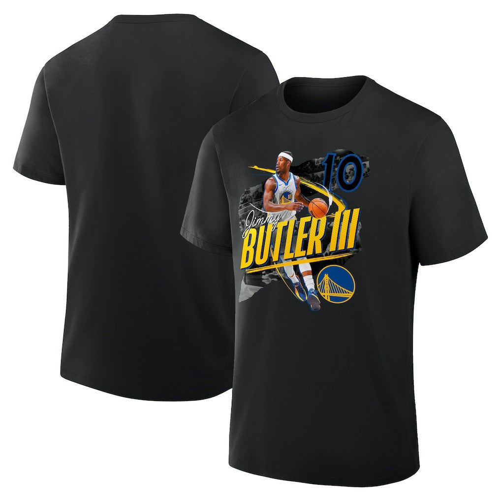 NBA - Jimmy Butler III Golden State Warriors Start of Season T-Shirt - Black