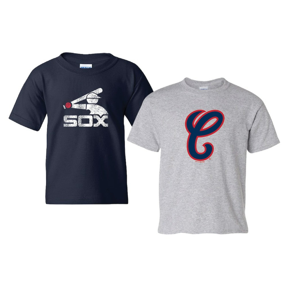 Chicago White Sox Soft as a Grape Youth  Cooperstown 2-Pack T-Shirt Set Clearance