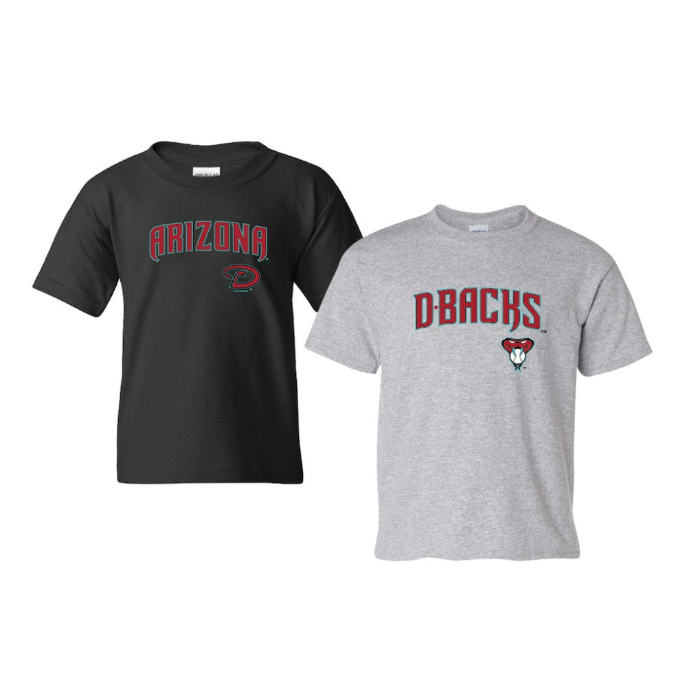 Arizona Diamondbacks Soft as a Grape Youth 2-Pack Logo T-Shirt Set On Sale