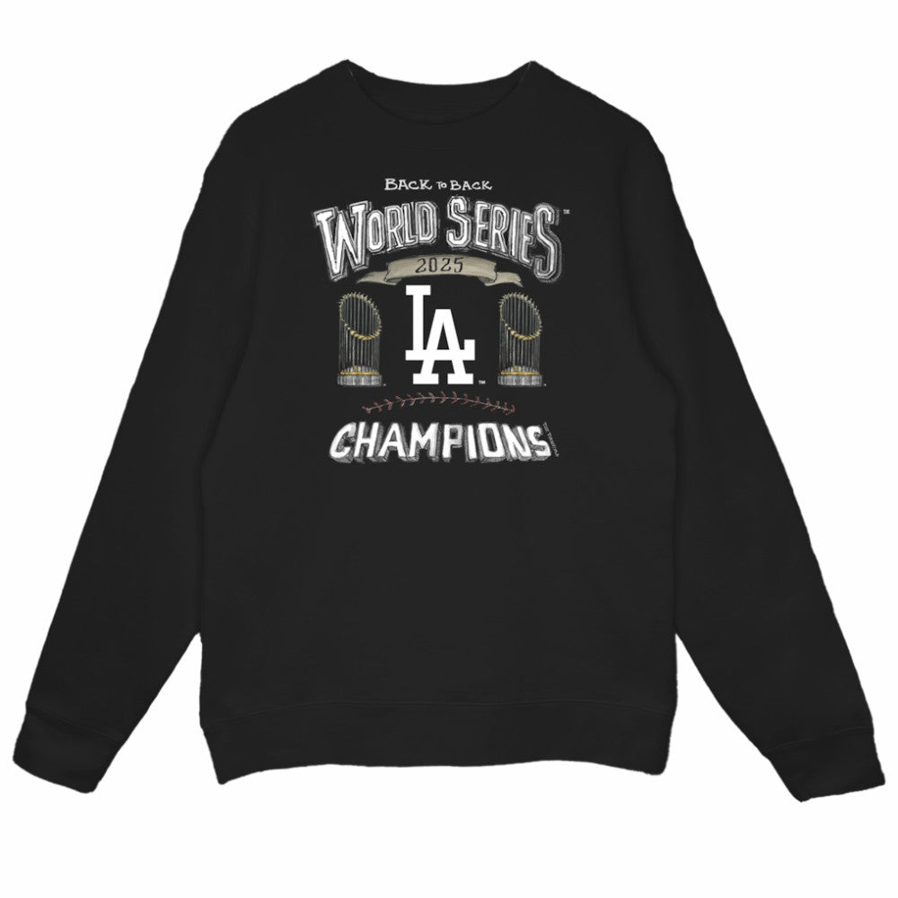 Los Angeles Dodgers Tiny Turnip Women's 2025 World Series Champions Sweatshirt for sale