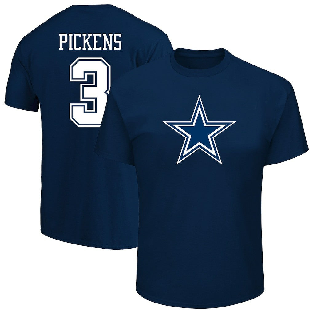 George Pickens Dallas Cowboys Big & Tall Player Name & Number T-Shirt Navy - Fanatics