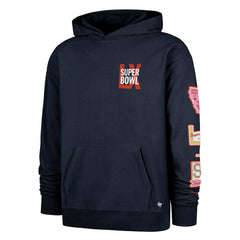 Stoney Clover Lane x '47 Women's Super Bowl LX Patches Foundation Hoodie Black - 47 brand