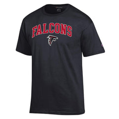 Atlanta Falcons Champion Arch Over Logo T-Shirt Black - NFL