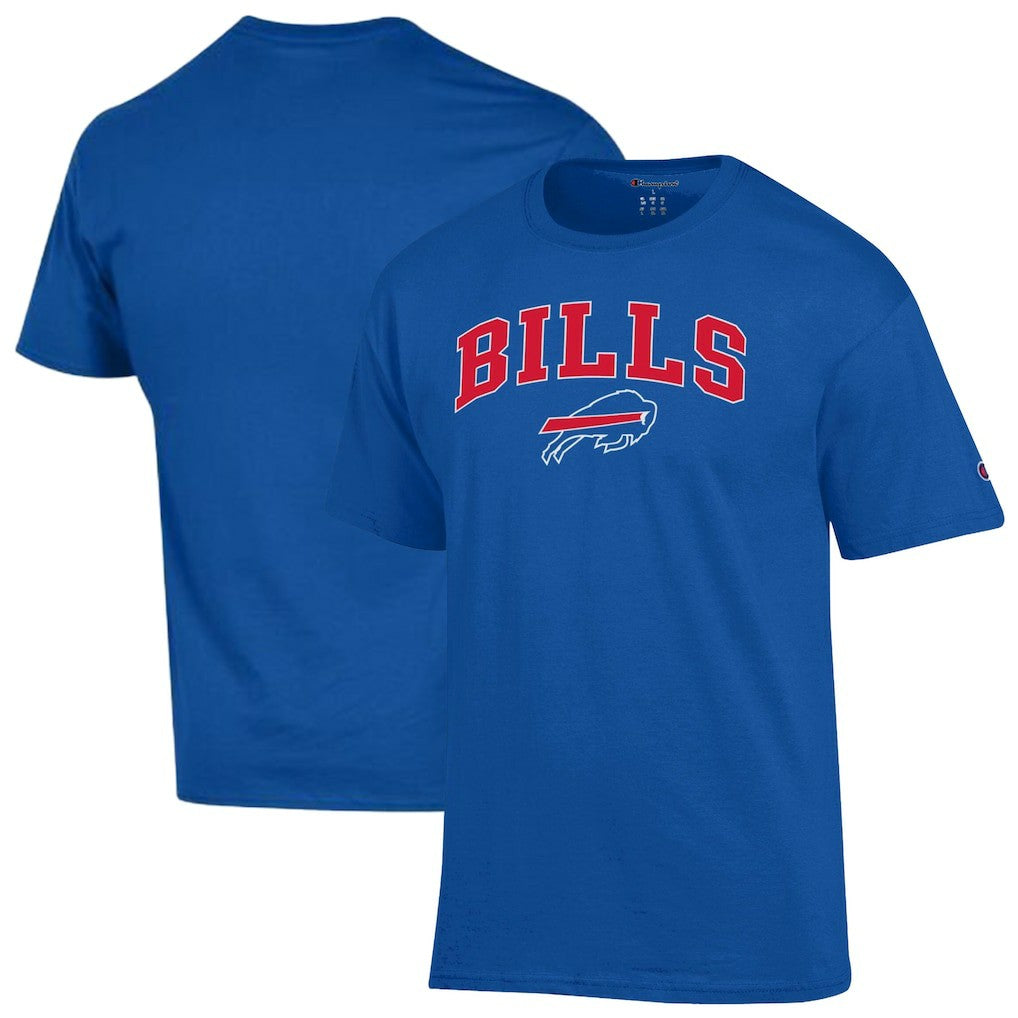 Buffalo Bills Champion Arch Over Logo T-Shirt Royal - NFL