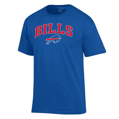 Buffalo Bills Champion Arch Over Logo T-Shirt Royal - NFL
