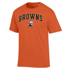 Cleveland Browns Champion Arch Over Logo T-Shirt Orange - NFL
