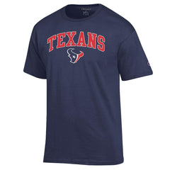 Houston Texans Champion Arch Over Logo T-Shirt Navy - NFL