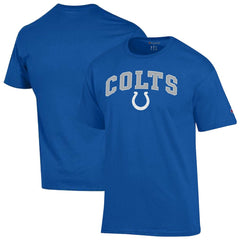Indianapolis Colts Champion Arch Over Logo T-Shirt Royal - NFL