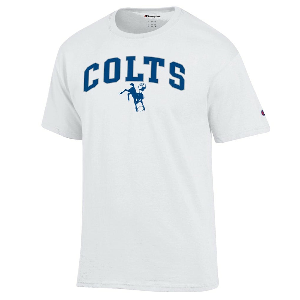 Indianapolis Colts Champion Arch Over Logo T-Shirt White - NFL