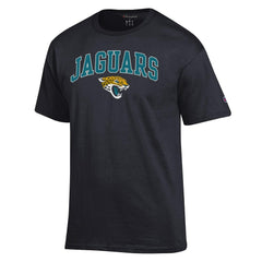 Jacksonville Jaguars Champion Arch Over Logo T-Shirt Black - NFL