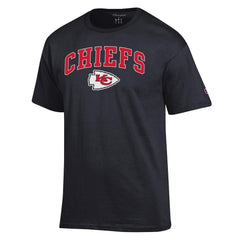 Kansas City Chiefs Champion Arch Over Logo T-Shirt Black - NFL