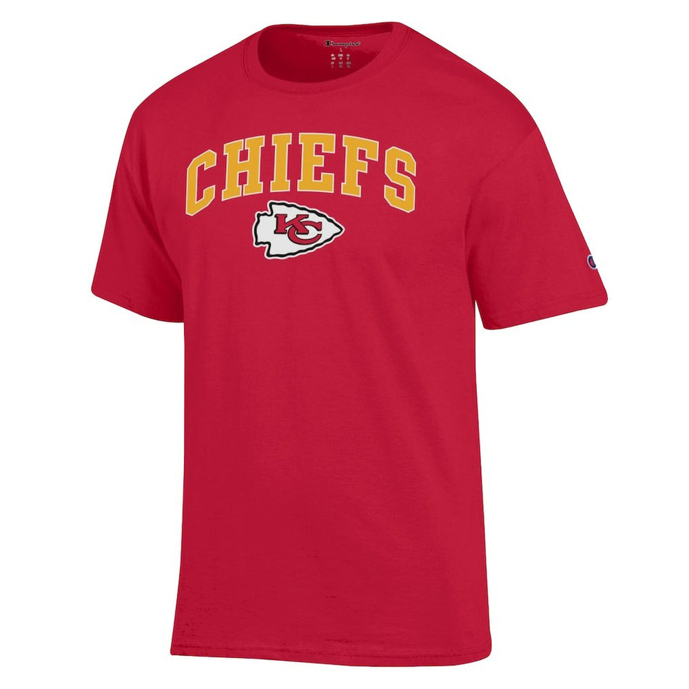 Kansas City Chiefs Champion Arch Over Logo T-Shirt Red - NFL