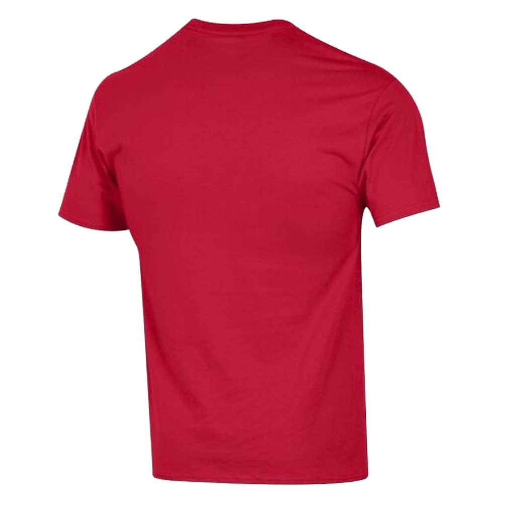 New England Patriots Champion Arch Over Logo T-Shirt Red - NFL