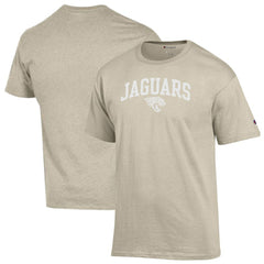 Jacksonville Jaguars Champion Jersey T-Shirt Oatmeal - NFL