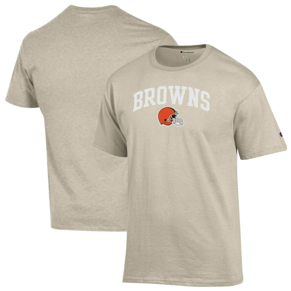 Cleveland Browns Champion Jersey T-Shirt Oatmeal - NFL