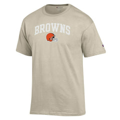Cleveland Browns Champion Jersey T-Shirt Oatmeal - NFL