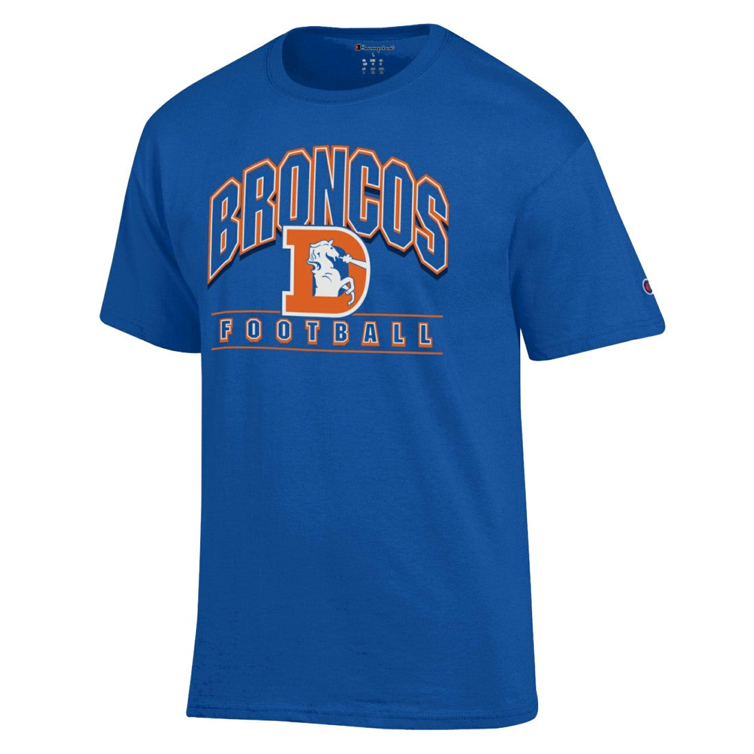 Denver Broncos Champion Jersey T-Shirt Royal - NFL