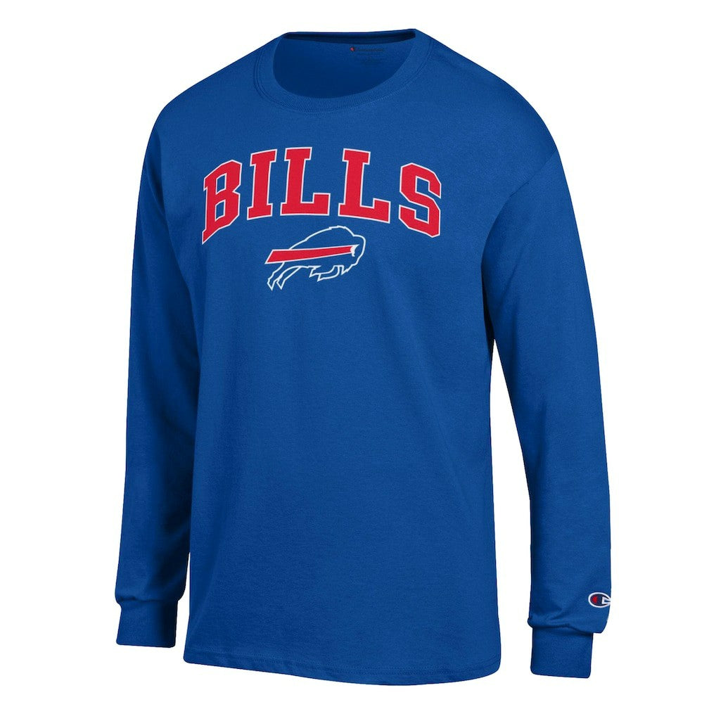 Buffalo Bills Champion Arch Over Logo Long Sleeve T-Shirt Royal - NFL