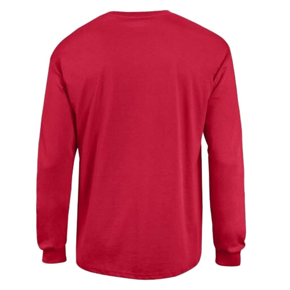New York Giants Champion Arch Over Logo Long Sleeve T-Shirt Red - NFL