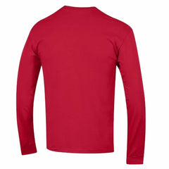 New England Patriots Champion Arch Over Logo Long Sleeve T-Shirt Red - NFL