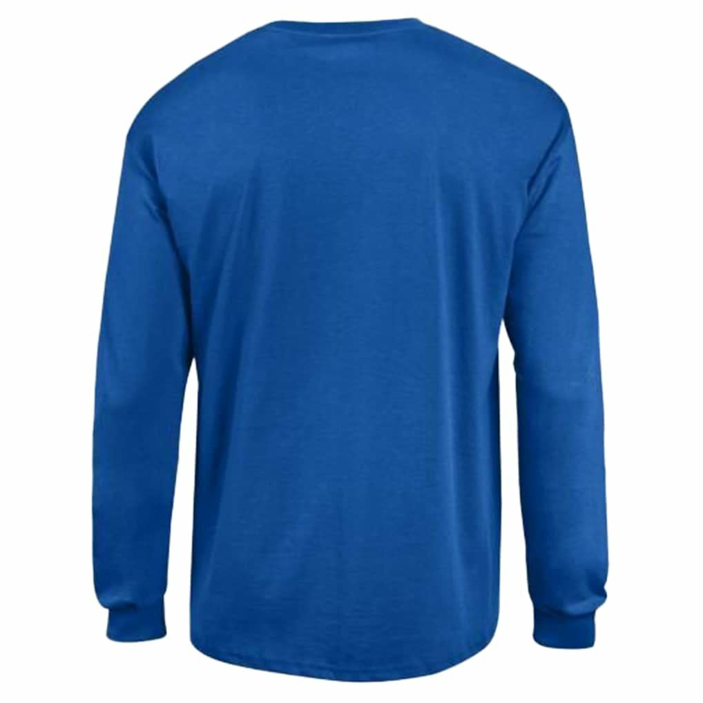 New York Giants Champion Arch Over Logo Long Sleeve T-Shirt Royal - NFL