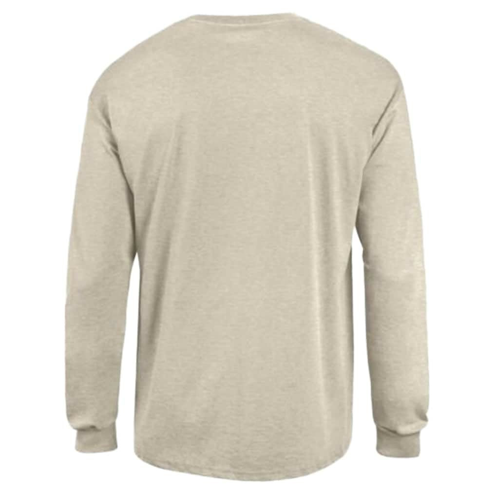 New Orleans Saints Champion White Ink Jersey Long Sleeve T-Shirt Oatmeal - NFL