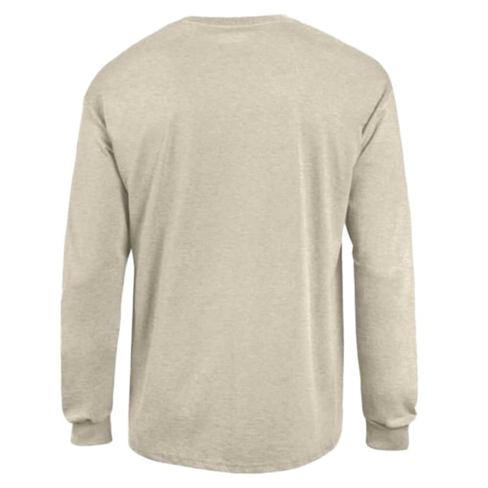 Atlanta Falcons Champion White Ink Jersey Long Sleeve T-Shirt Oatmeal - NFL