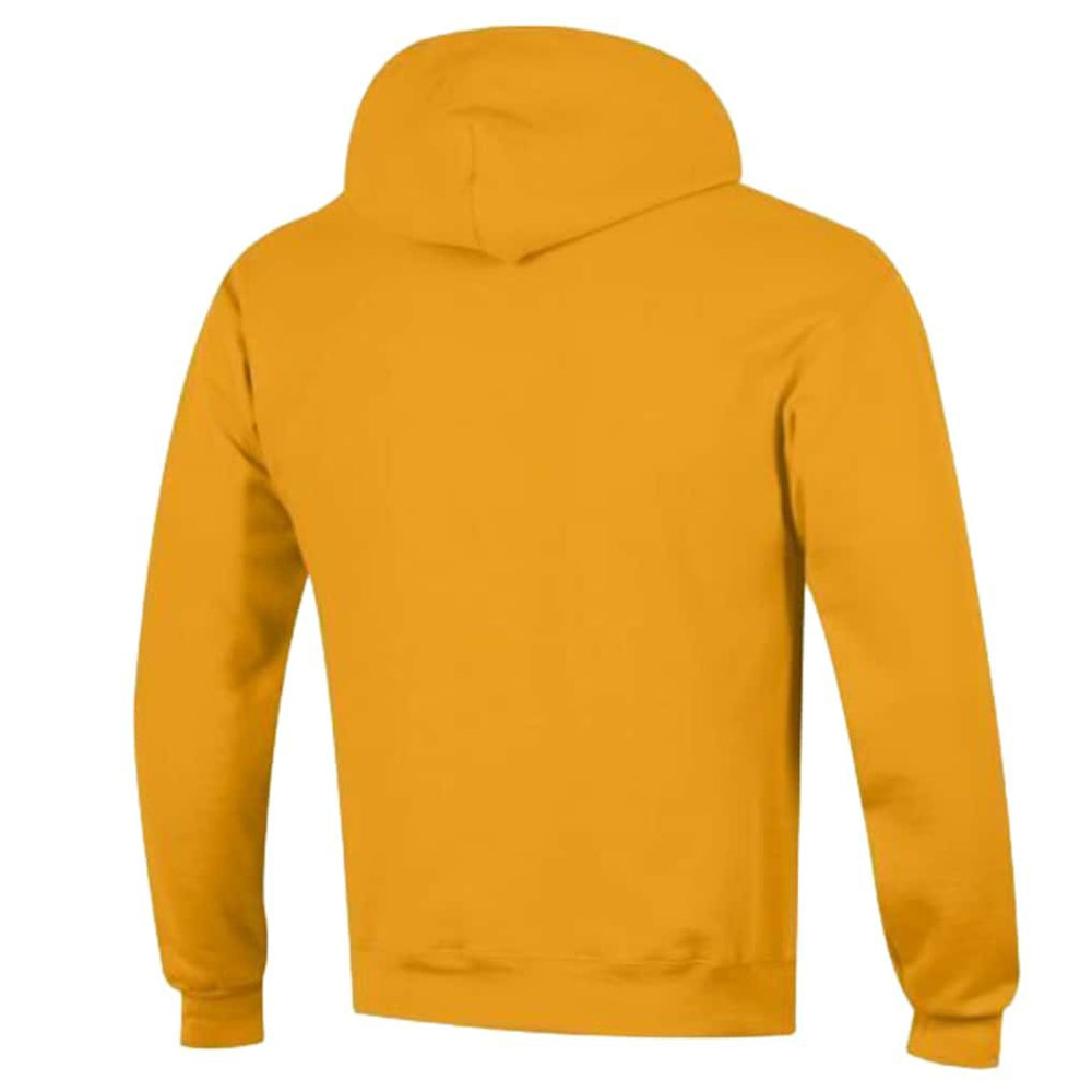 Kansas City Chiefs Champion Powerblend Arch over Logo Hoodie Gold - NFL
