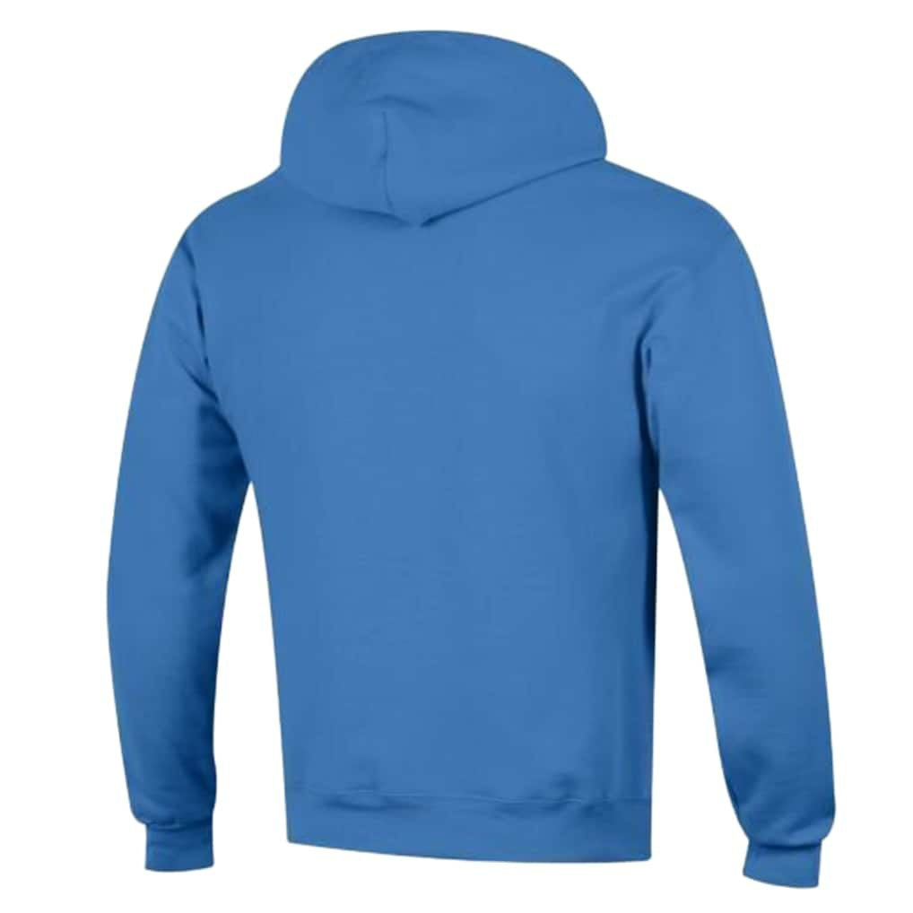 Los Angeles Chargers Champion Powerblend Arch over Logo Hoodie Powder Blue - NFL